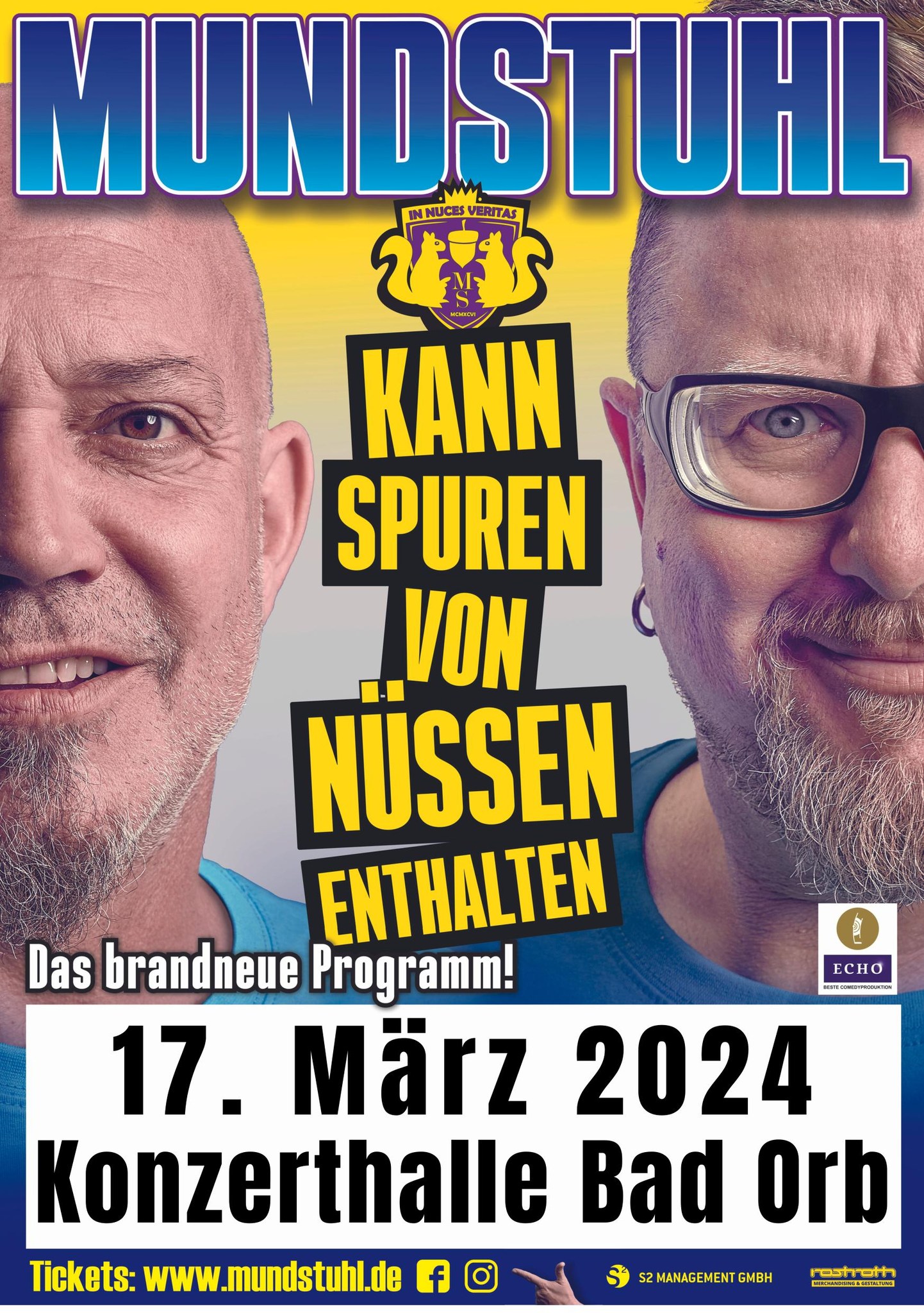 Events4you - MUNDSTUHL – KANN SPUREN VON NÜSSEN ENTHALTEN... | Facebook