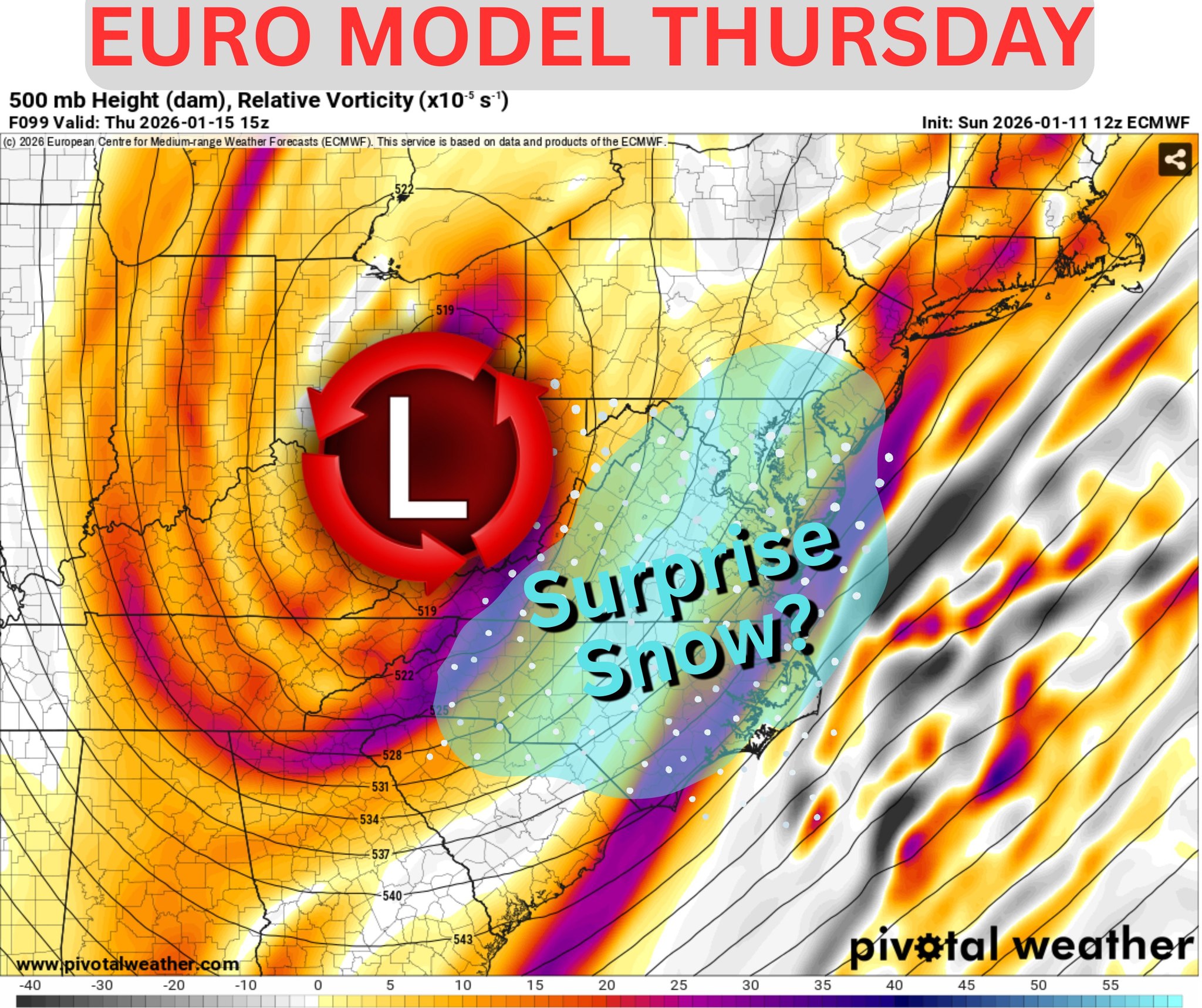 Gerald - Lets talk about the Thursday system in the Mid-Atlantic. This ...