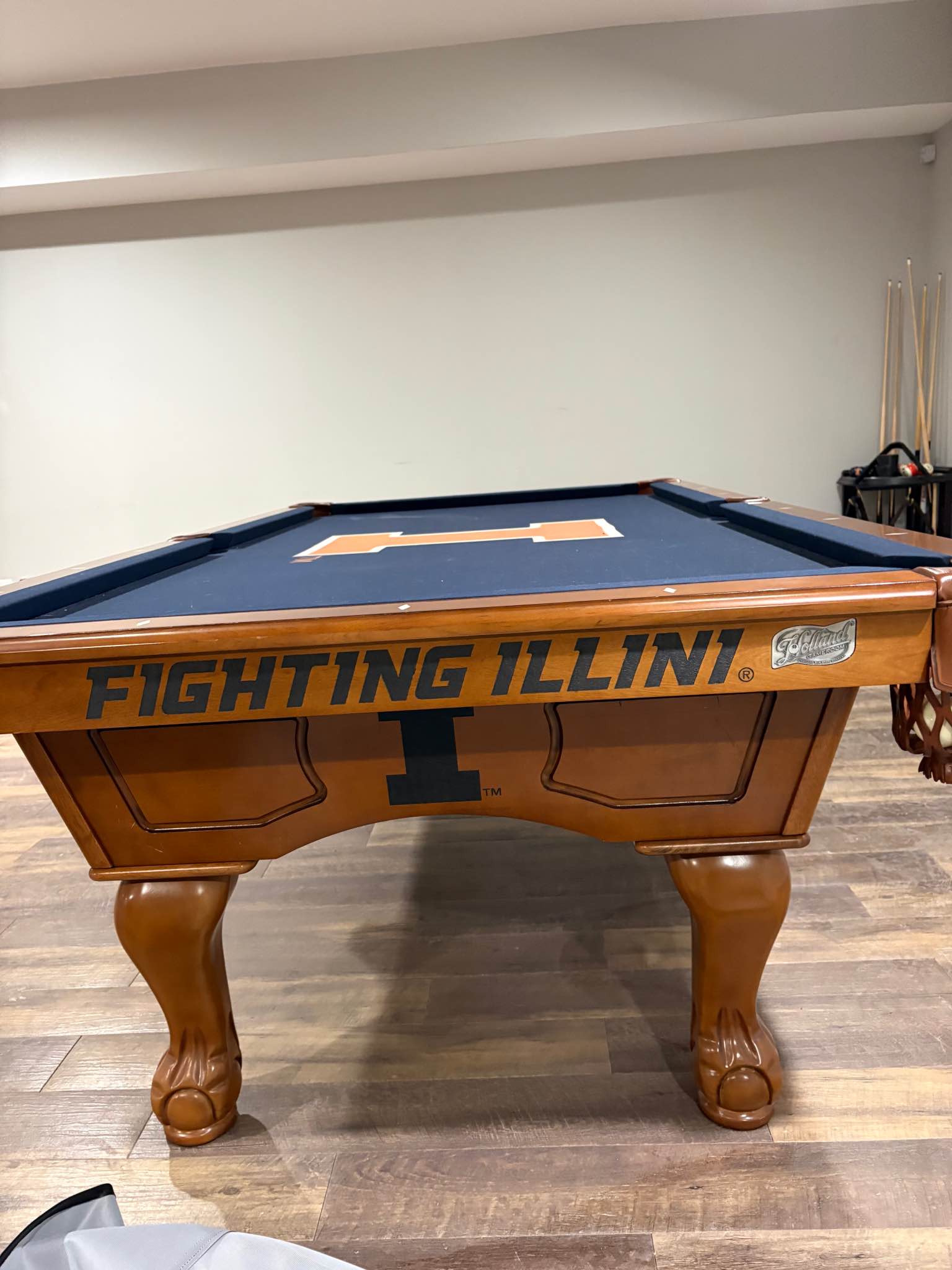 Fighting Illini Pool Table - Billiard Tables - Lincoln, Illinois ...