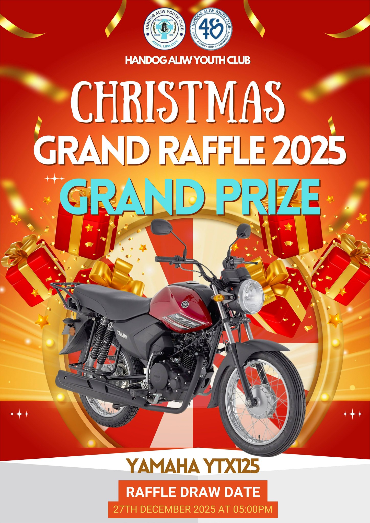 HAYC Official - 🎉 CHRISTMAS GRAND RAFFLE 2025 🎉 3 MAJOR... | Facebook