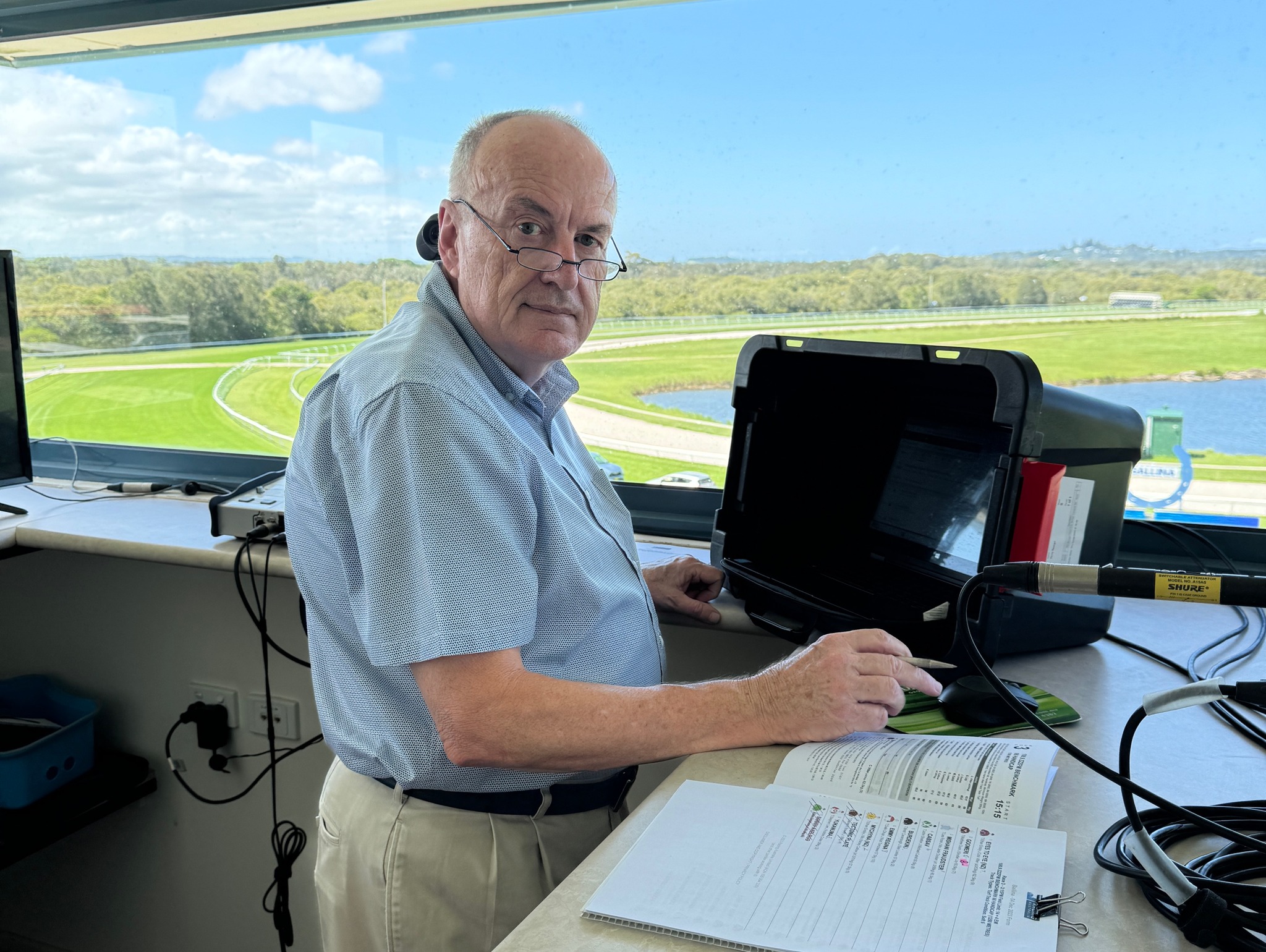 Meet Terry, the voice behind it all,... - Ballina Jockey Club | Facebook