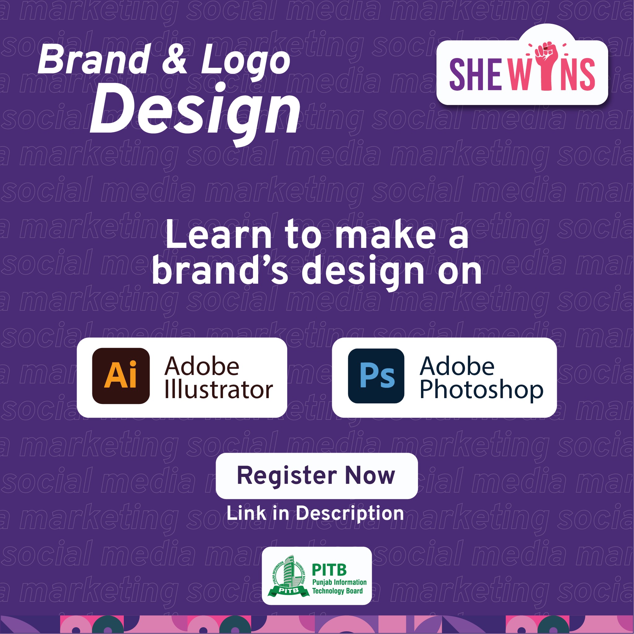 SheWins - 📢 Here's what you'll learn with 5-week training of Brand ...