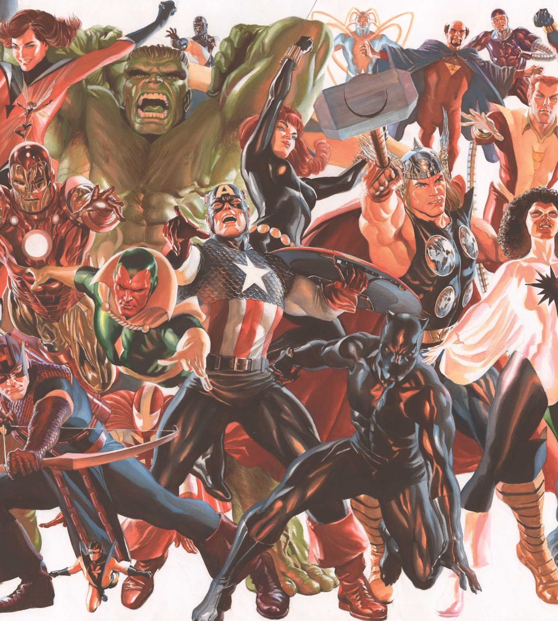 Avengers 60th anniversary design by Anthony Petrie