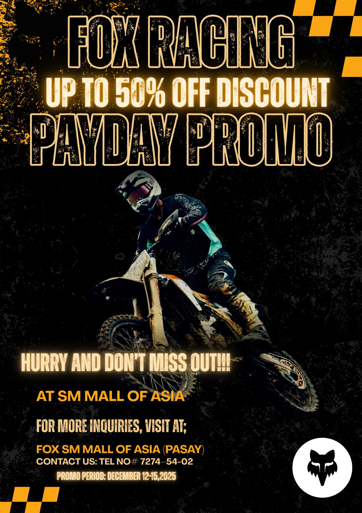Fox Racing Philippines SM Mall of Asia | Pasay City