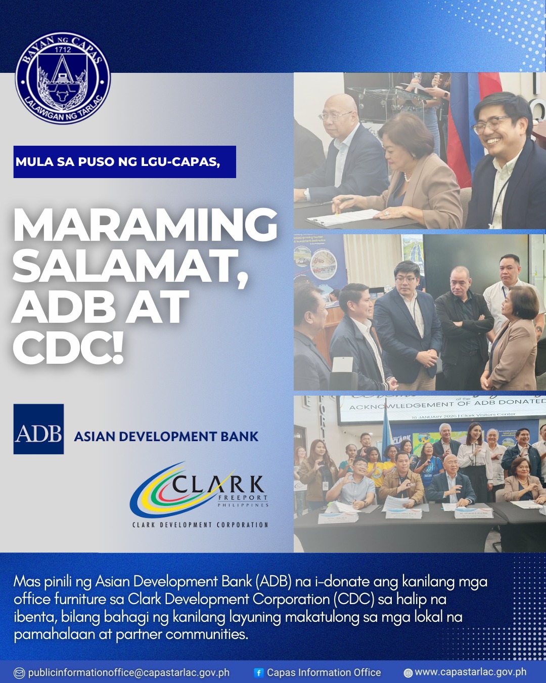 Clark Development... - Clark Development Corporation