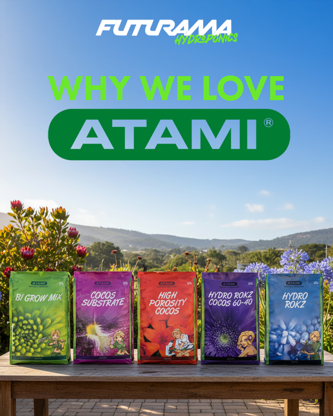 Futurama - Why we love ATAMI 🌱⁠ ATAMI has spent decades perfecting high ...