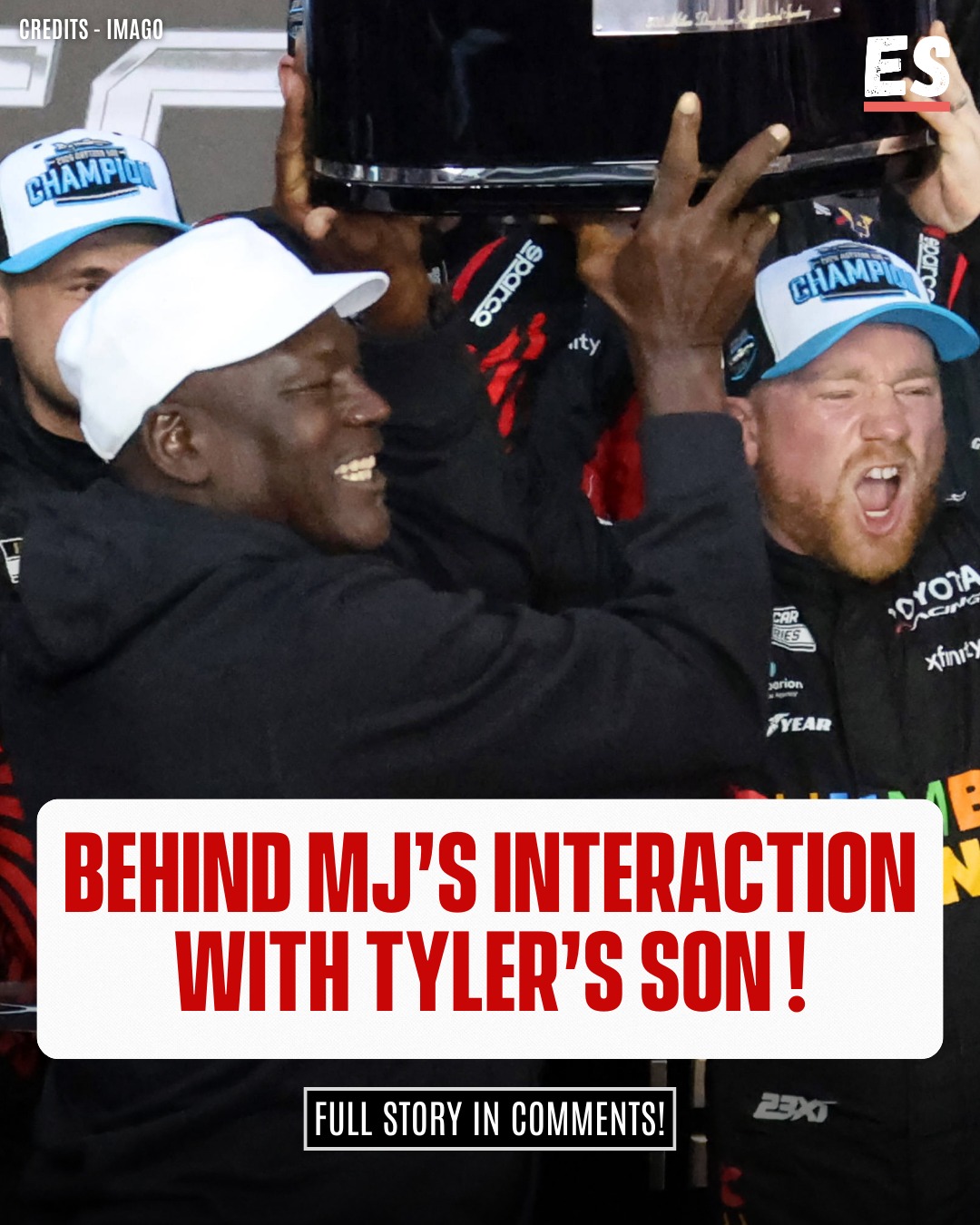 ES Nascar - Tyler Reddick speaks out on Michael Jordan’s... | Facebook