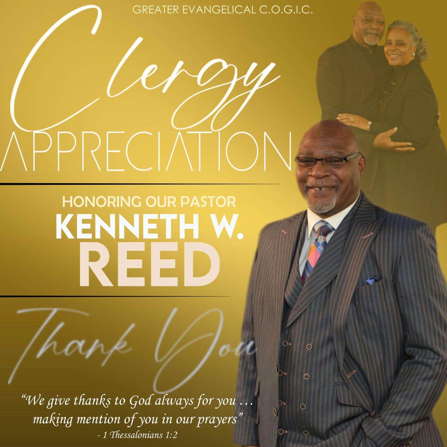 PASTOR (and... - Greater Evangelical Church of God In Christ | Facebook