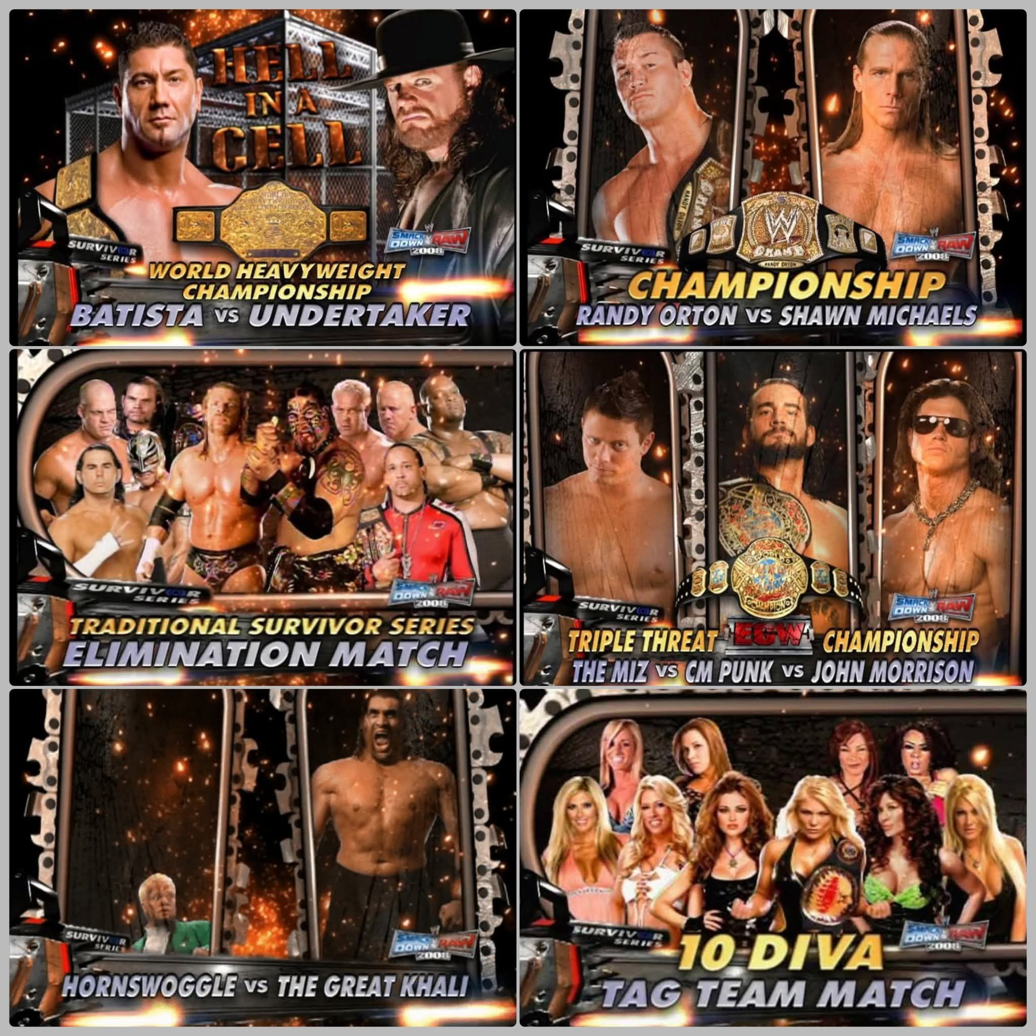 This is an elite Survivor Series Team. Shawn Michaels, Triple H