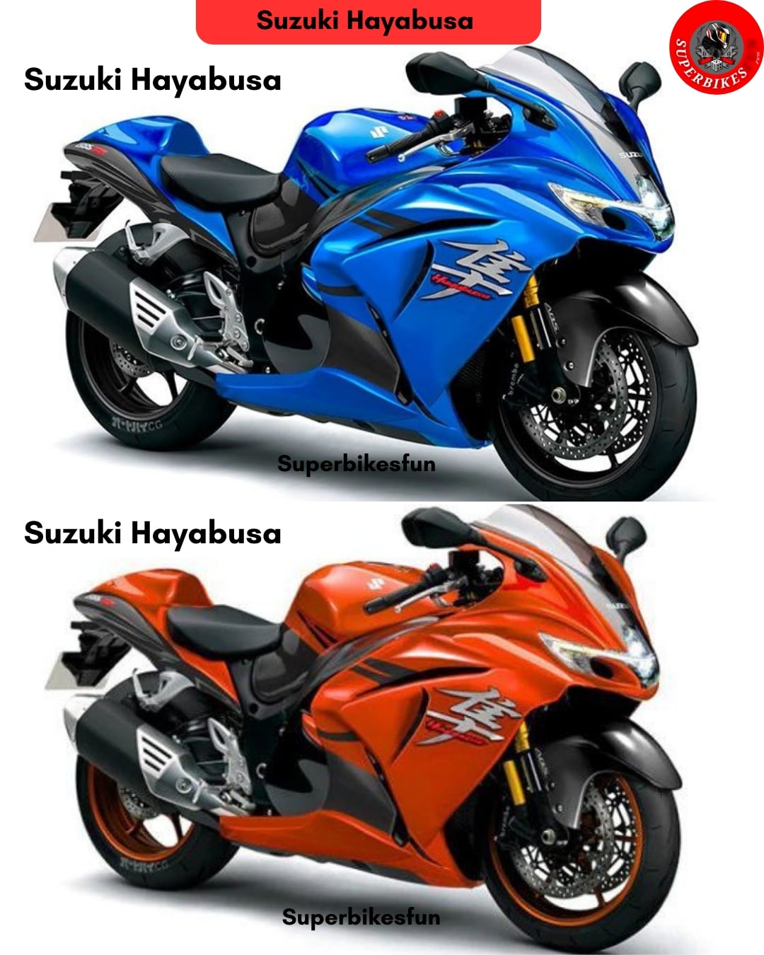 Comment your favourite Suzuki Hayabusa