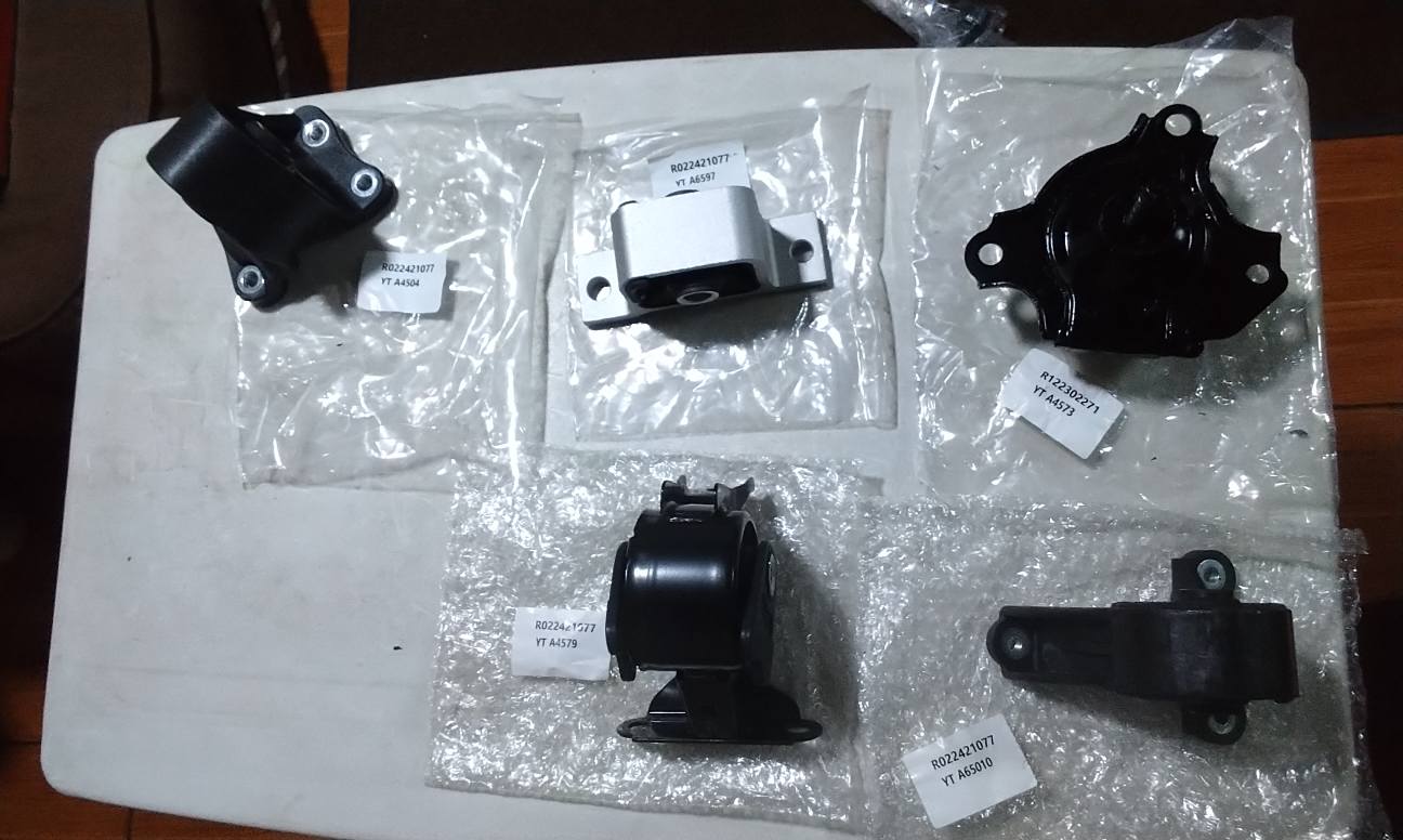 ECCPP Engine Motor and Transmission Mount Kit Fit For Honda CR-V CRV
