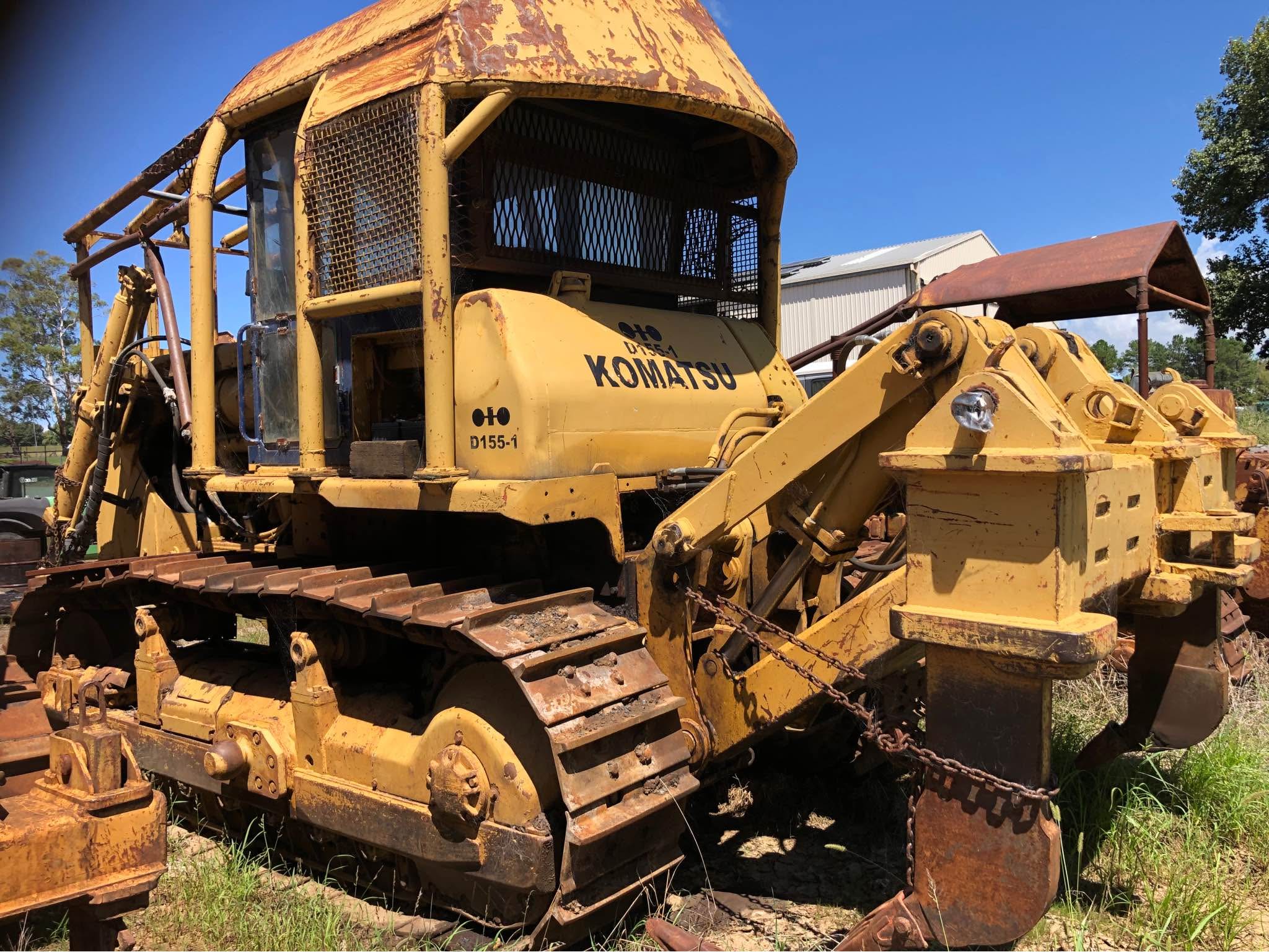D155-1 Komatsu Bull Dozer whole machine or for parts - Commercial ...