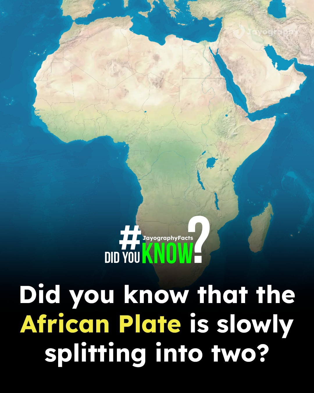 Jayography - The East African Rift (EAR), or East African Rift System ...