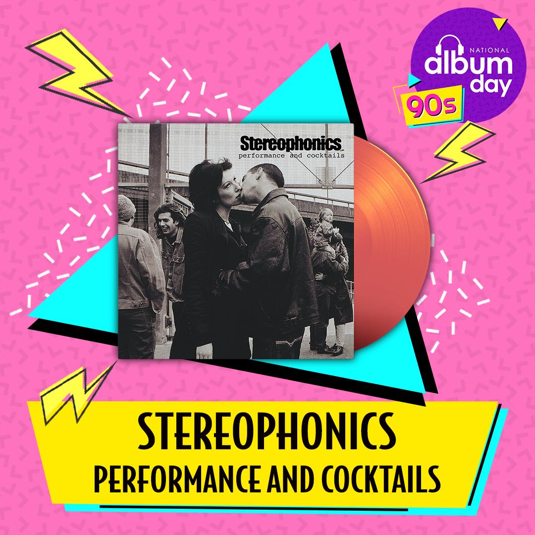 Stereophonics performance and cocktails limited edition orange vinyl