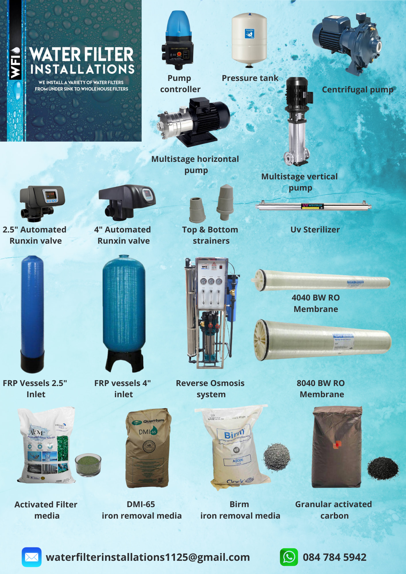 Water Filtration Systems | Cape Town