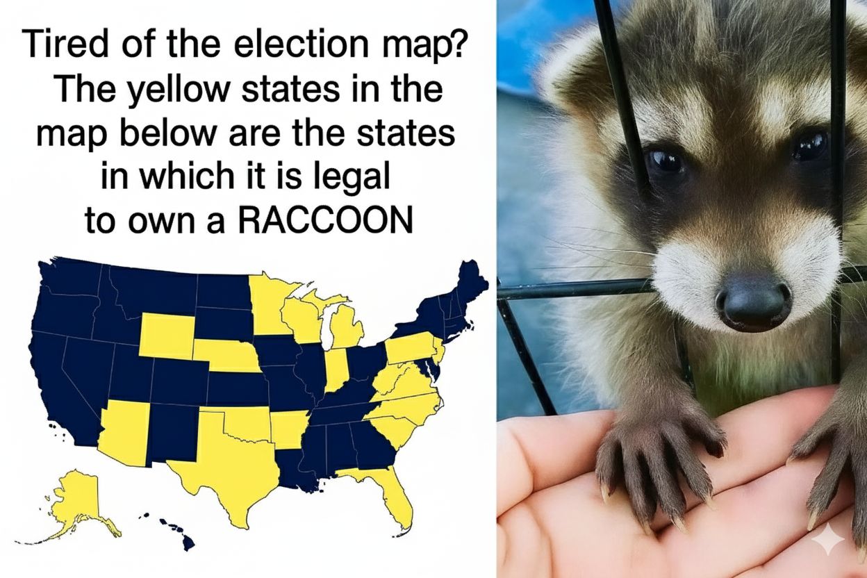 “When politics get wild, just... - Raccoon Are Funny | Facebook