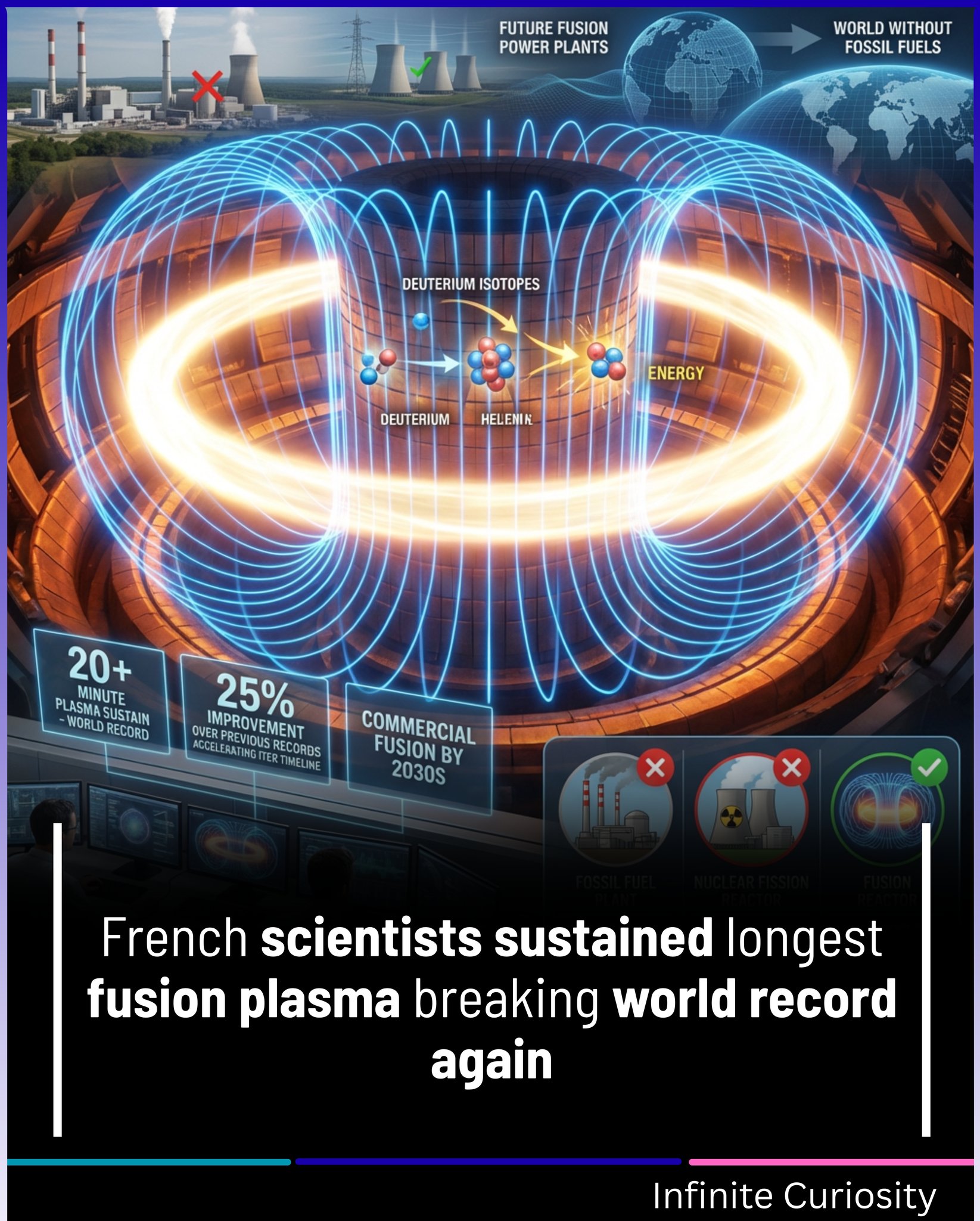 French pioneer in nuclear fusion, delivering carbon-free energy