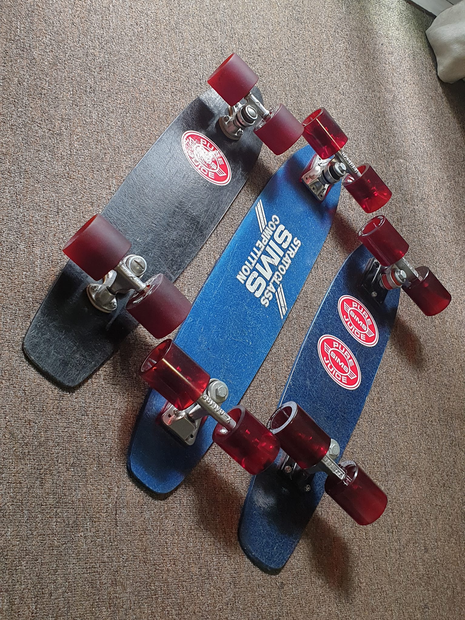 SiMS Pure Juice Saturday. SiMS skateboards, 2 x 27