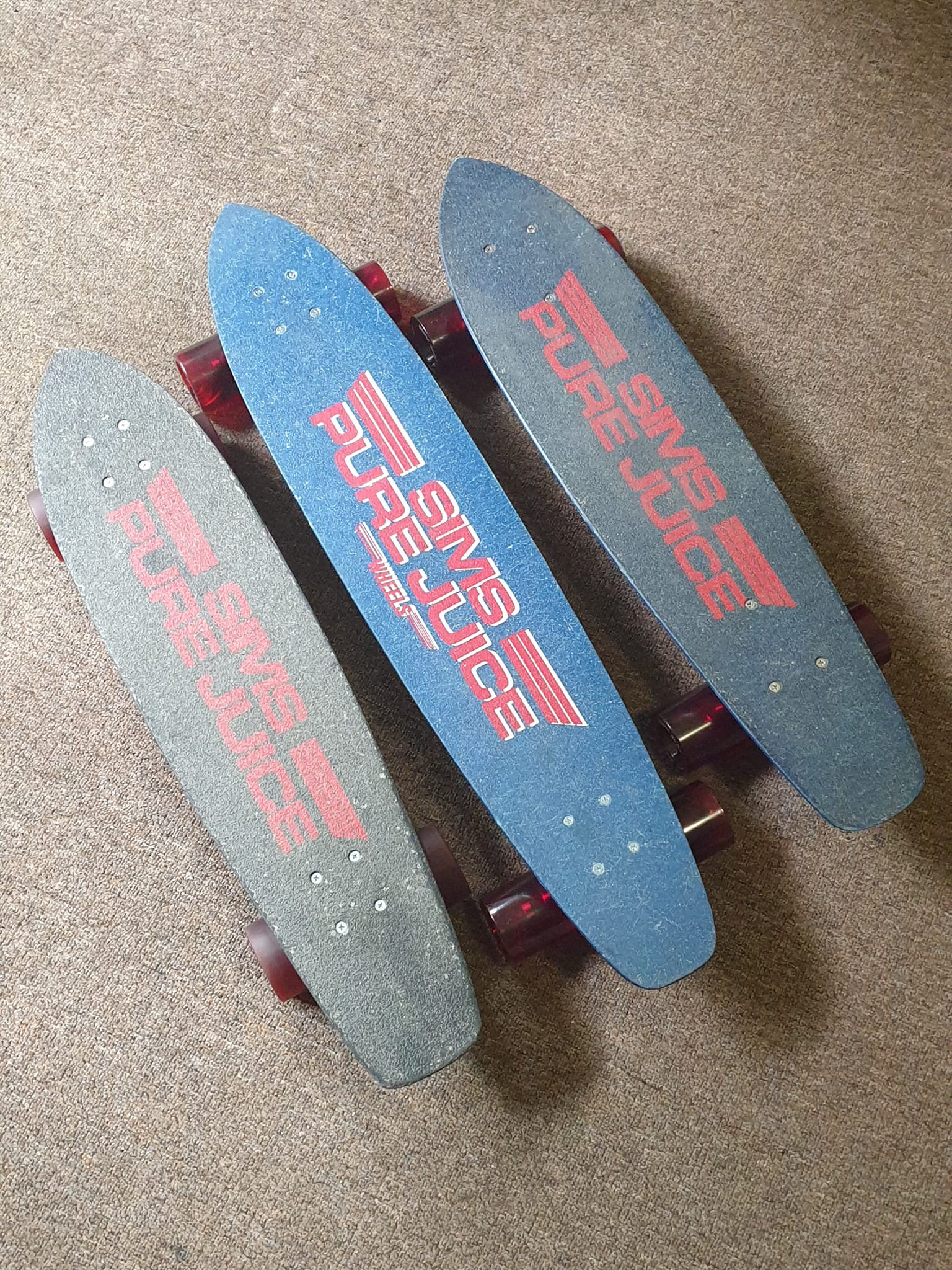 SiMS Pure Juice Saturday. SiMS skateboards, 2 x 27