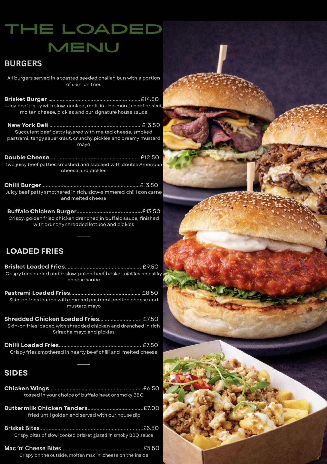 🍔🔥 THE LOADED MENU 🔥🍔 Do you... - The Castle Inn, Caldicot | Facebook