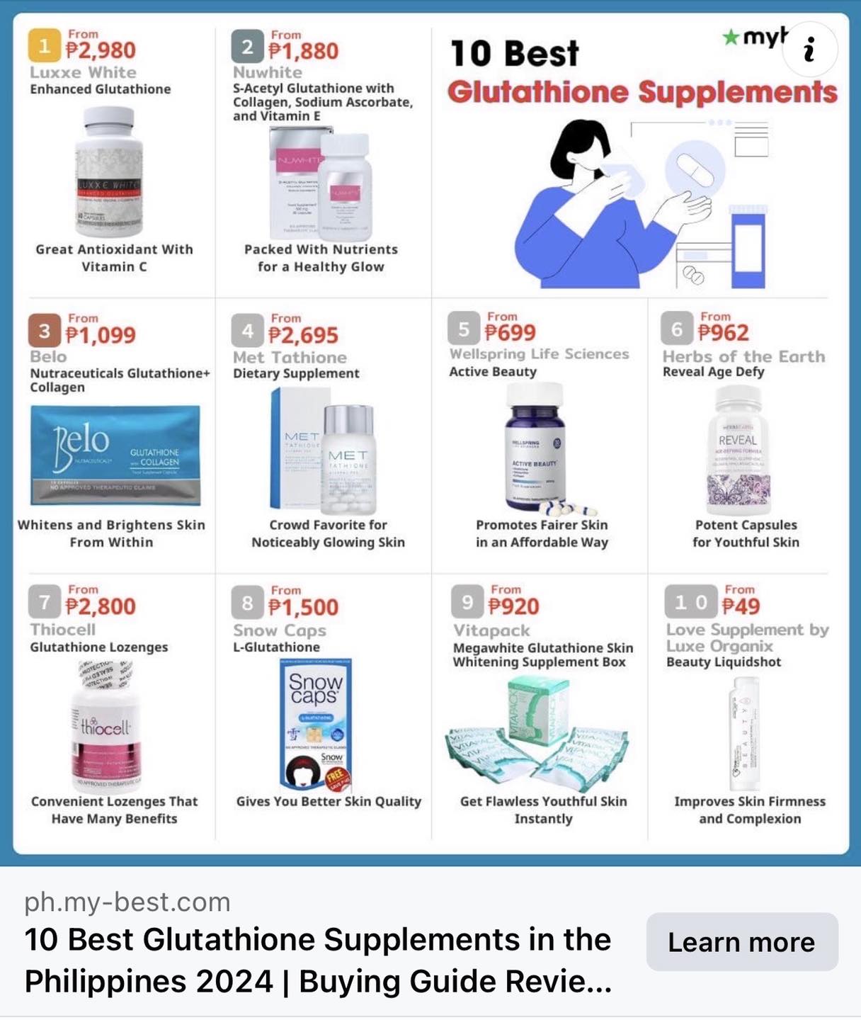top 10 best glutathione in the philippines Luxxe White Tanza Cavite berry glow Thank you, @elleusa, for Subscription:1 month