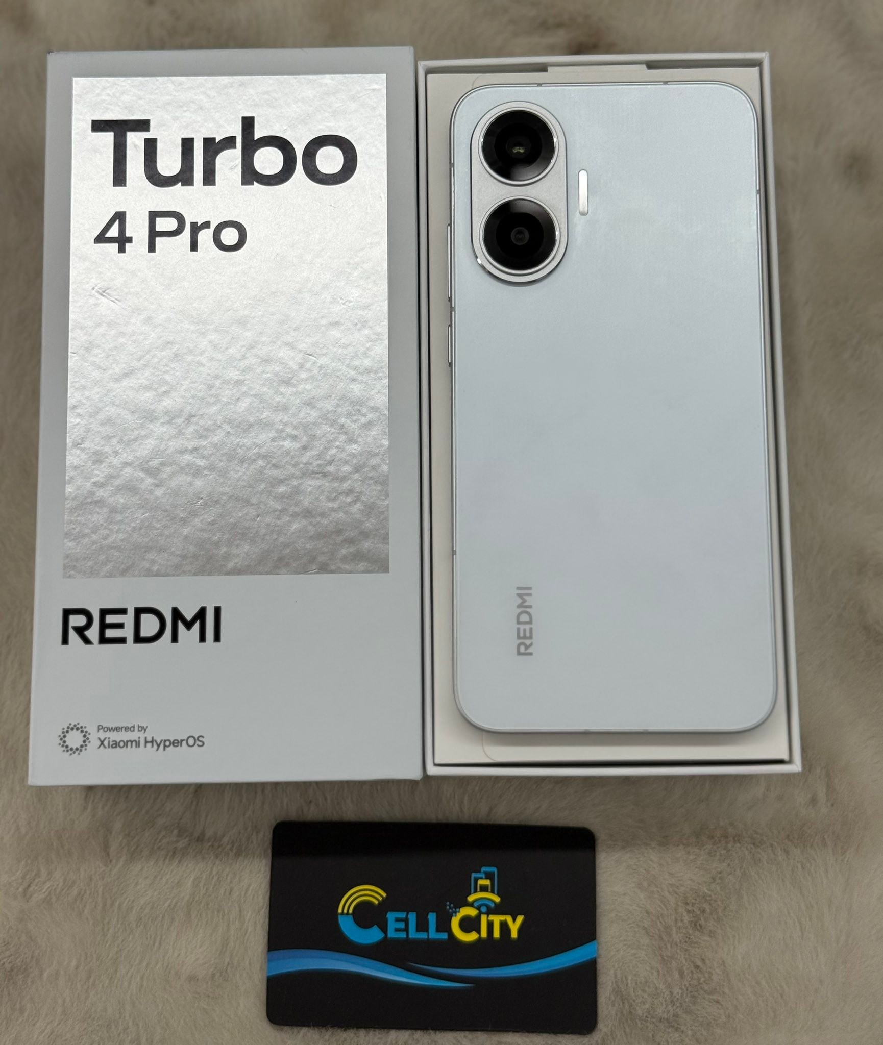 REDMI TURBO 4 PRO 12/256GB WITH BOX CHARGER FRESH CONDITION USED