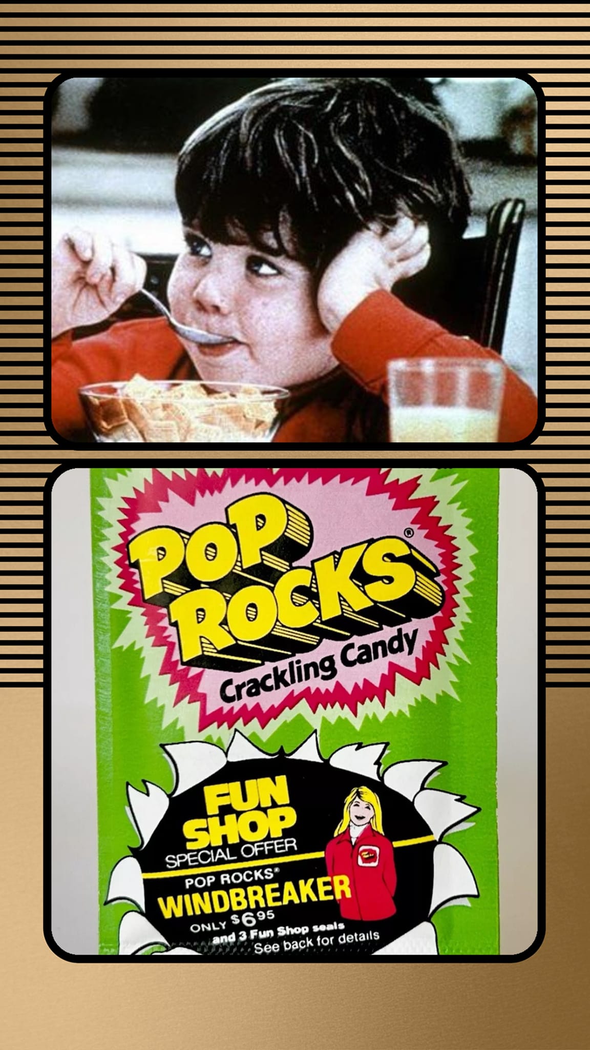 Pop rocks at store