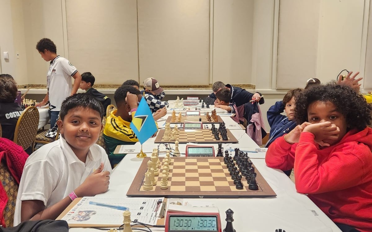 Saint Lucia Chess Federation - Olivia Harding and Jeron Charles have ...