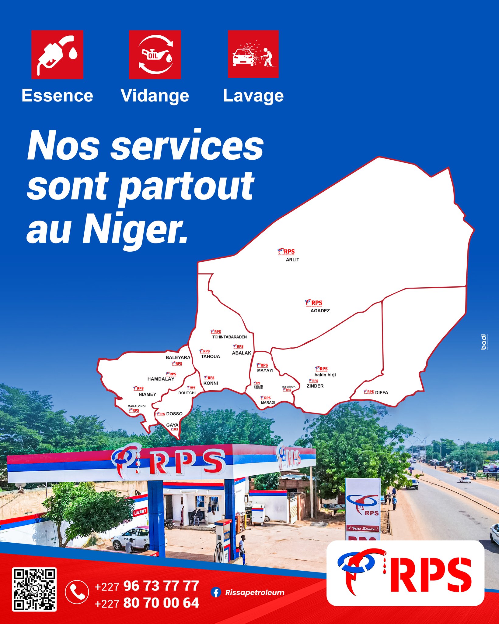 RPS - RPS c'est plus de 50 stations partout au Niger.... | Facebook
