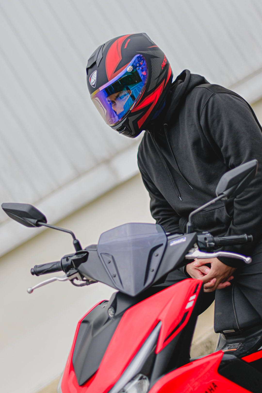 RIDER รุ่น VORTEX VOX BLACK/RED... - RIDER Helmets FB Page | Facebook
