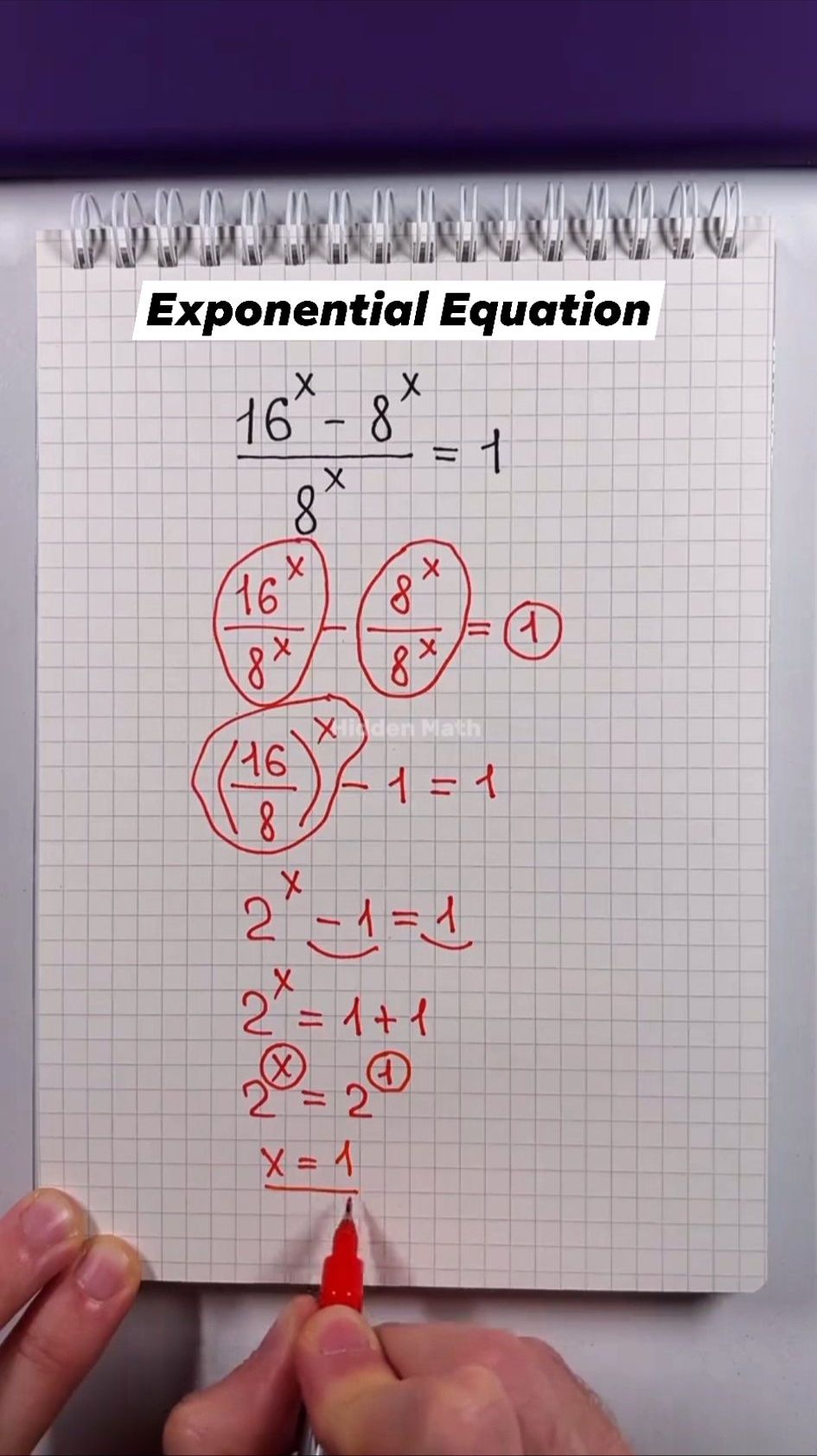 Hidden - Exponential Equation | Facebook
