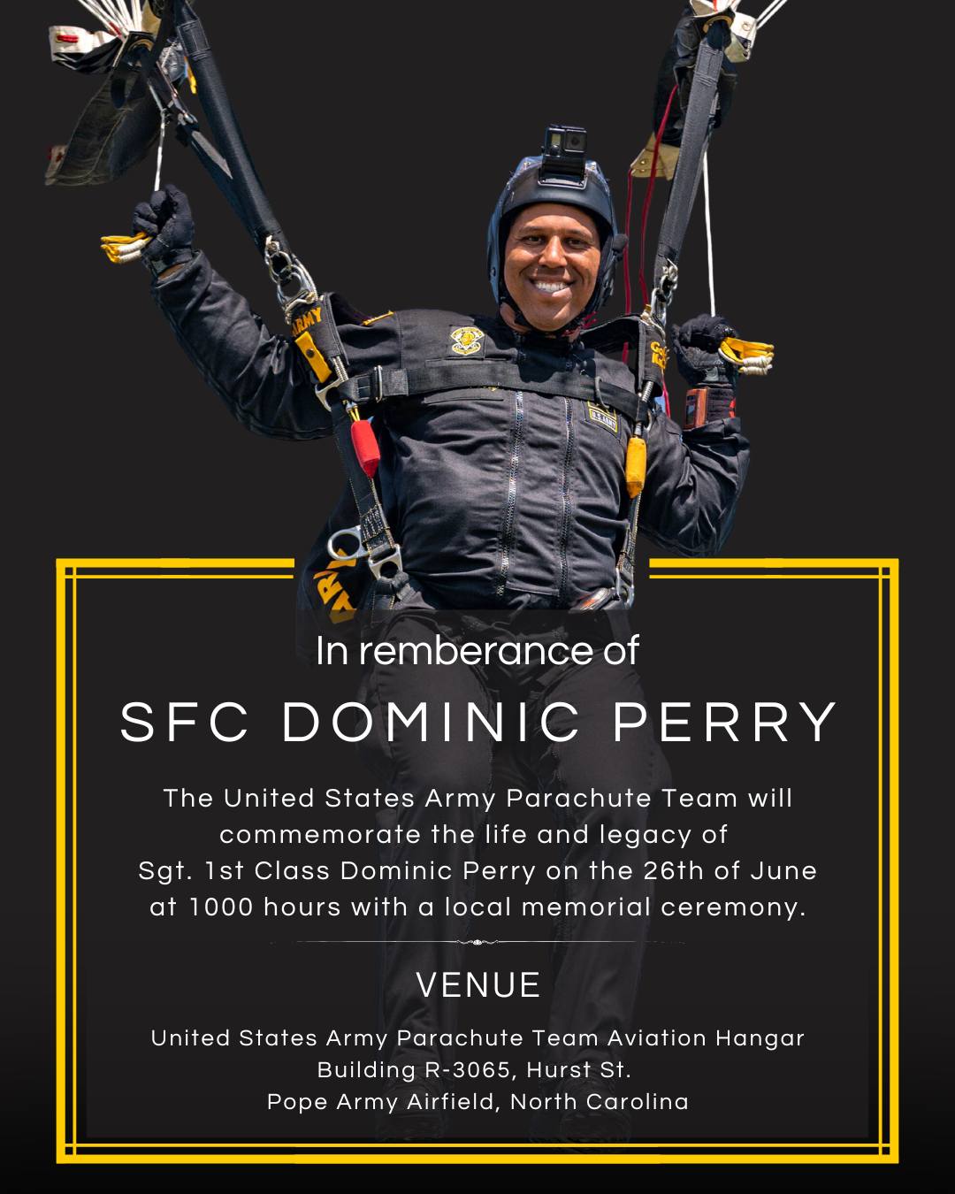 The United States Army Parachute... - US Army Golden Knights