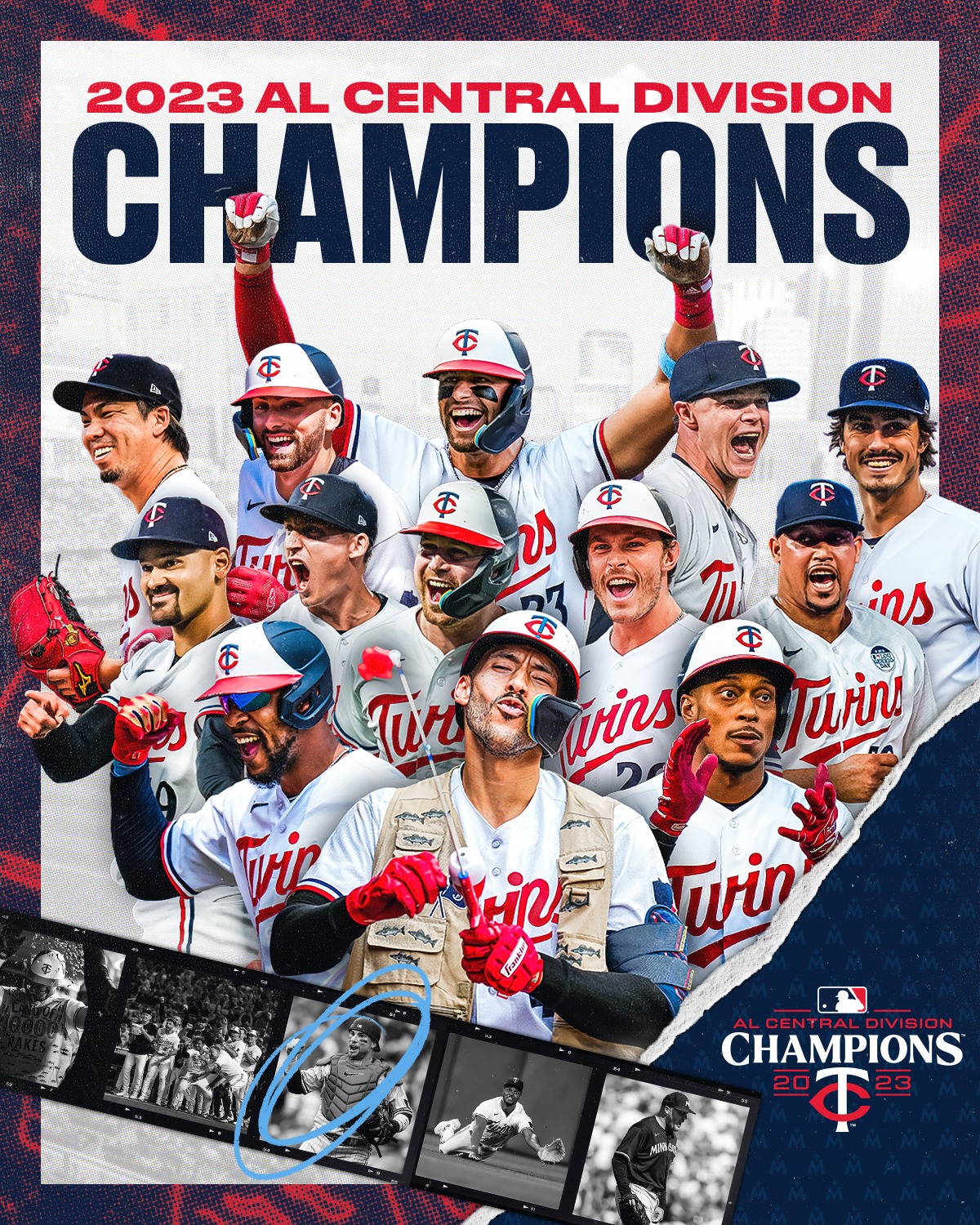 2023 AL Central Champions: YOUR MINNESOTA TWINS!!!