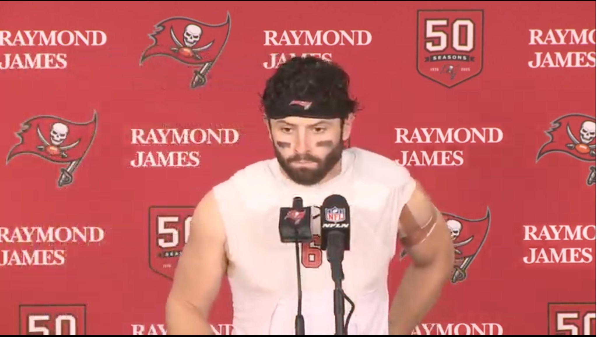 Baker Mayfield sent... - Tampa Bay Buccaneers - A to Z Sports | Facebook
