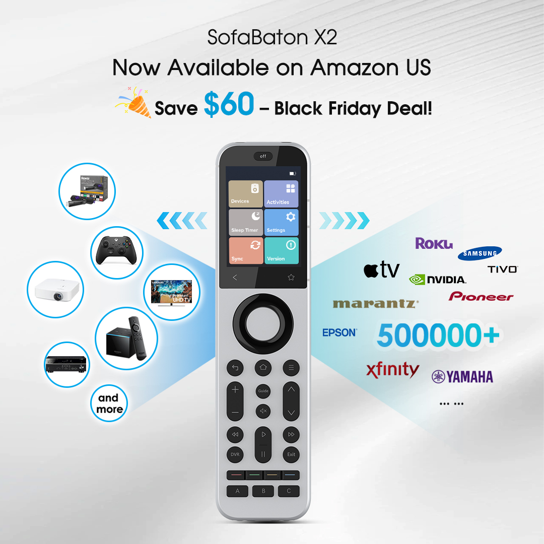 Sofabaton X2 Smart Remote Control | Facebook