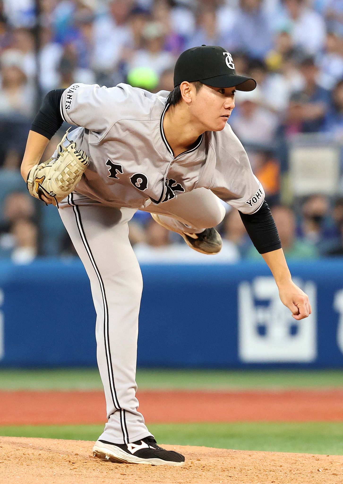 大城卓三 ホームベース型ミニペナント 一軍】 #巨人 4-5x #DeNA （#横浜スタジアム） 2回に #大城卓三 選手の