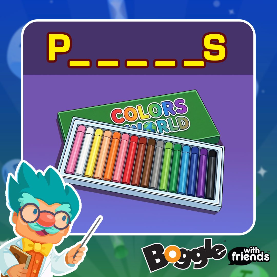 🎨 Clue Time for Today’s Daily... - Boggle With Friends | Facebook