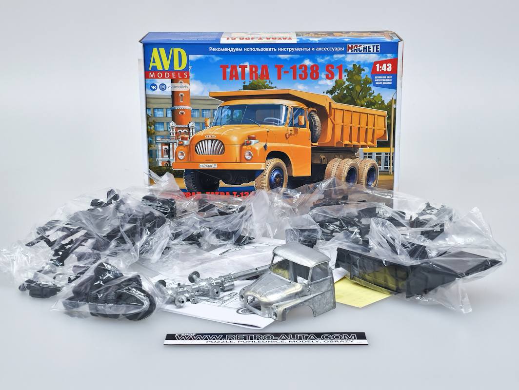 1588AVD Tatra-138 S1 dump truck, model kit