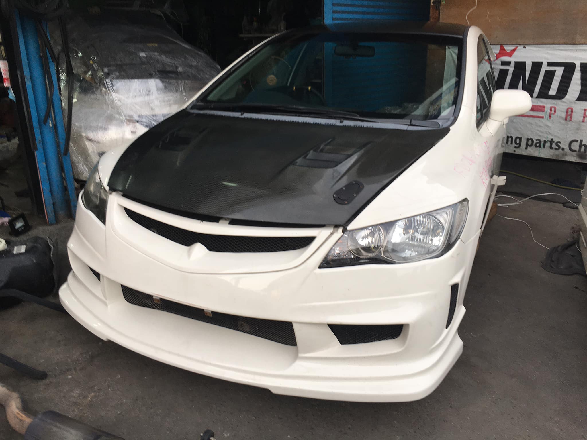 ชุดแต่ง FD2 Type R แจ๋วๆ -กันชนหน้า Feel's FD2 Type R -กระจังหน้า Feel ...