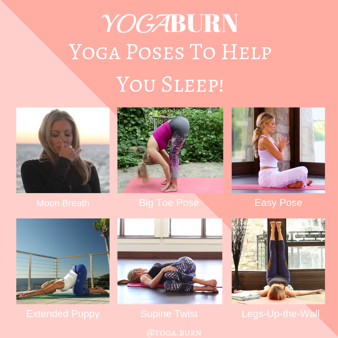 YOGA BURN - Yoga Poses To Help You Sleep! 👉  Facebook