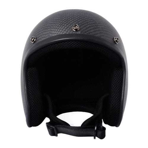 bike helmet no mushroom Micro DOT Mayhem German Style Motorcycle including soft touch dull black Classic 3/4 - Lowest Profile