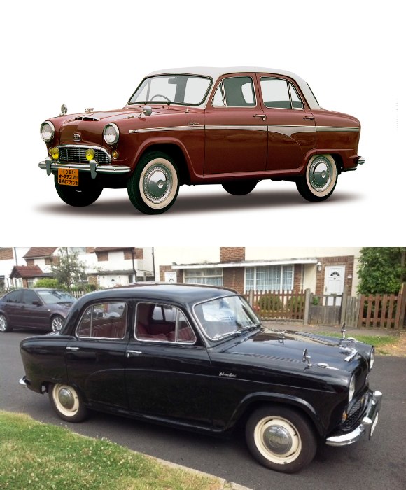 Austin a50 model variations and history