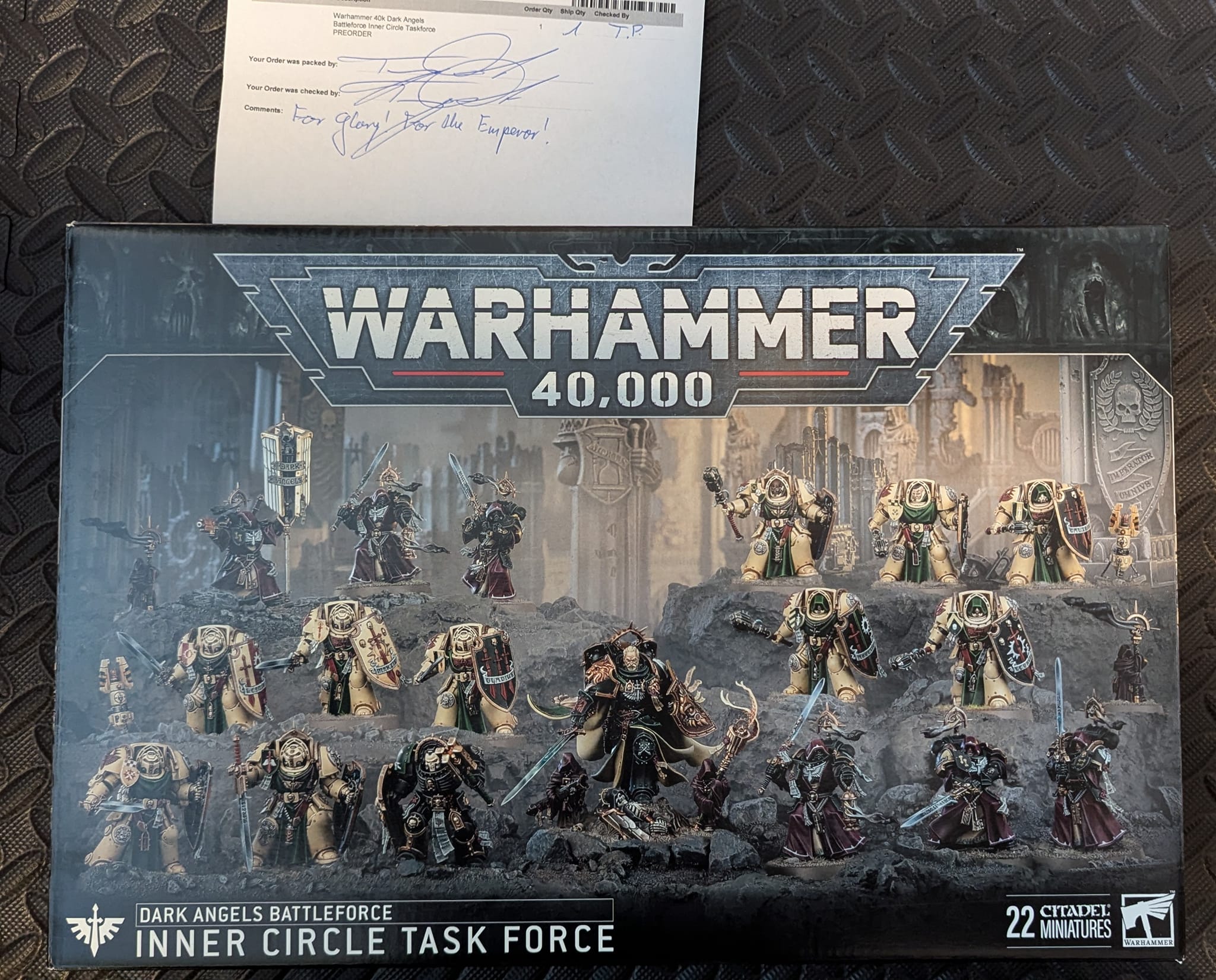 Dark Angels BATTLEFORCE Pack Inner Circle Task Force The Weekend 