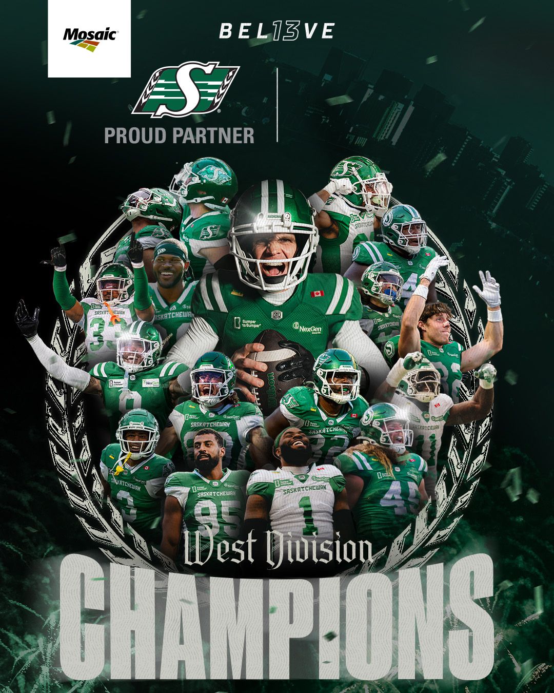 🏈 The Riders are in... - The Mosaic Company - Canada | Facebook