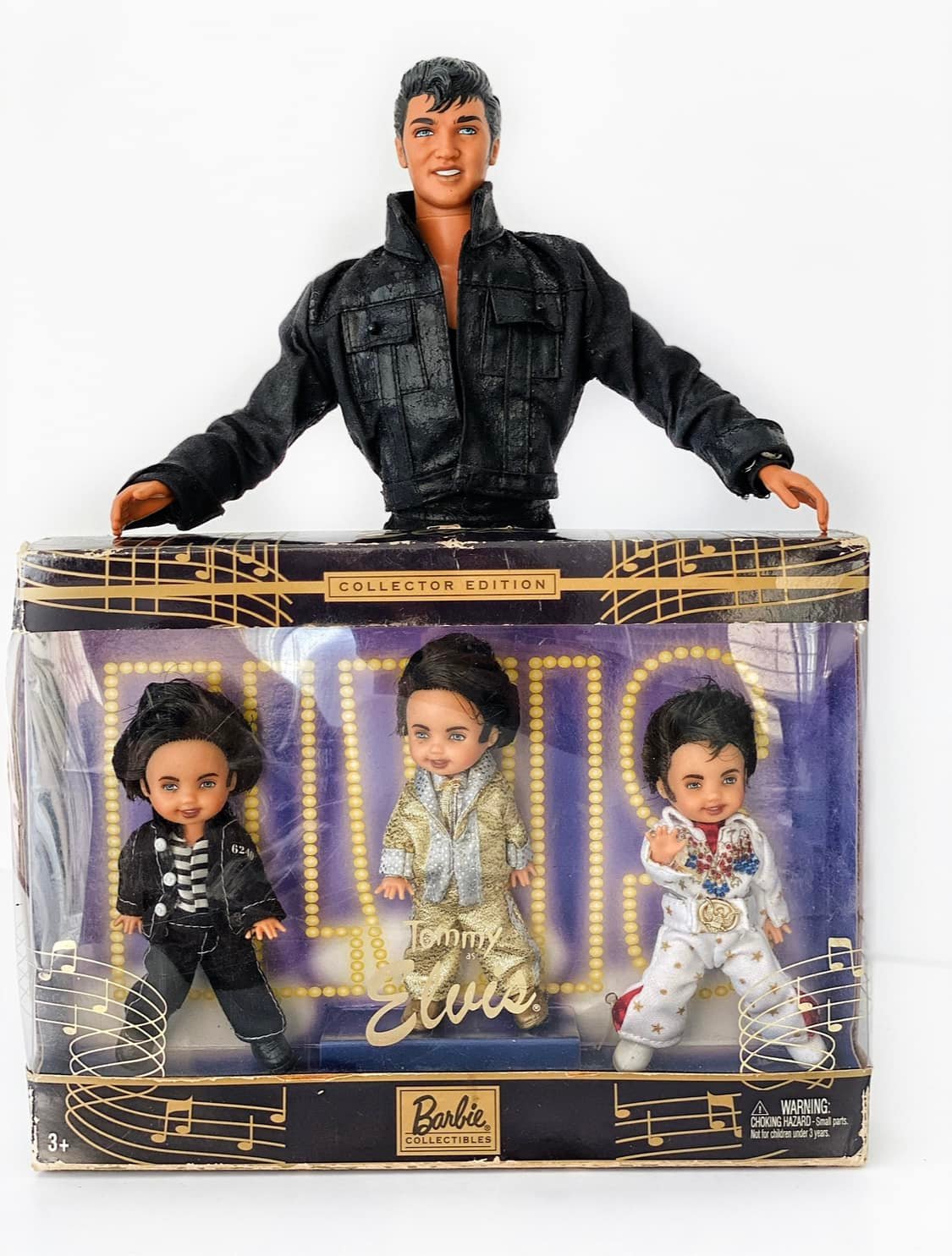 The 1984 Elvis Presley doll by World Doll is an officially