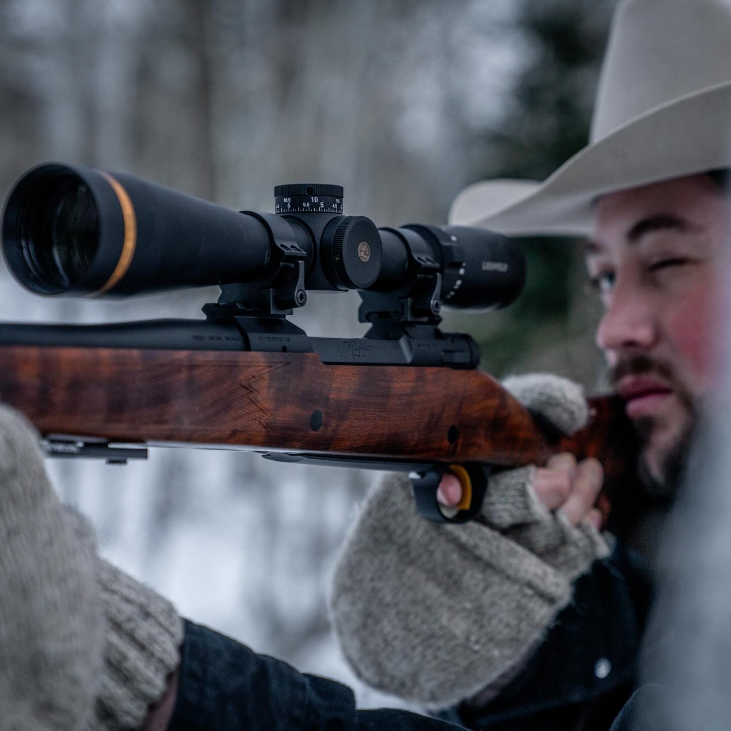 Reconnect with the wild and a classic hunting rifle. The 