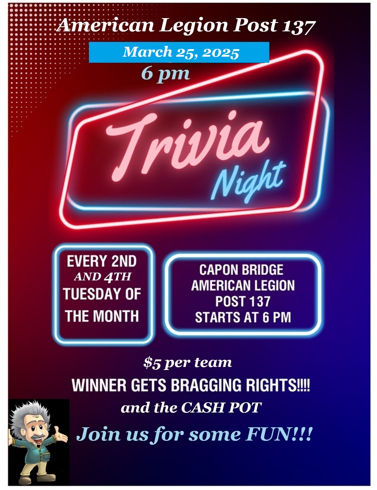Capon Bridge American Legion Post 137 Family | Facebook