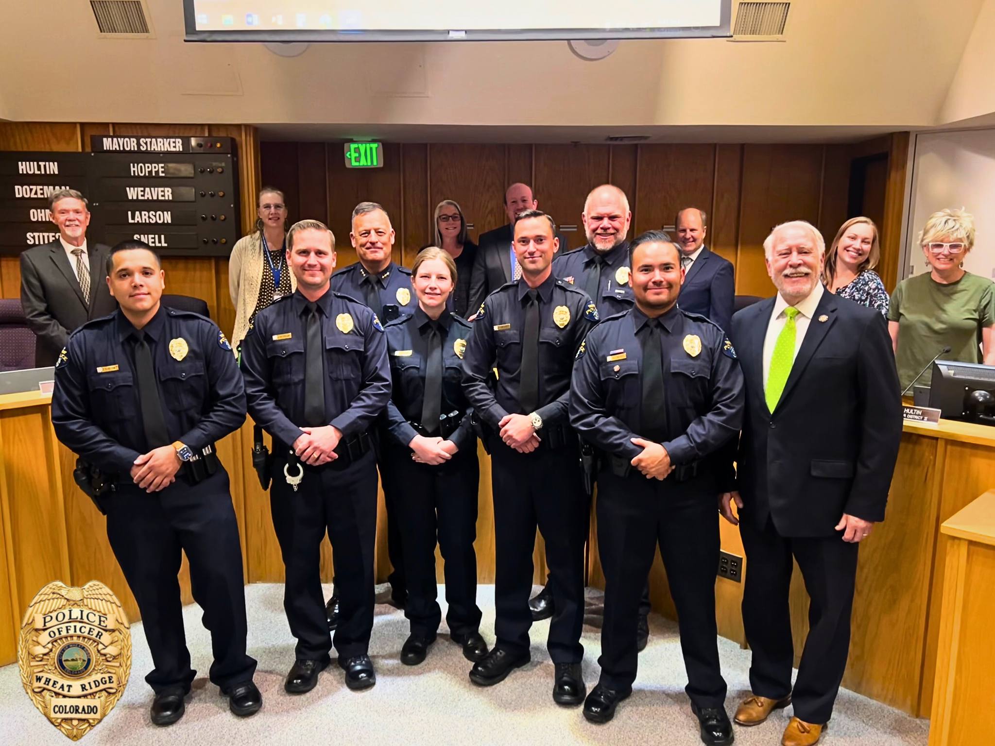 “I see the culture they’re... - Wheat Ridge Police Department