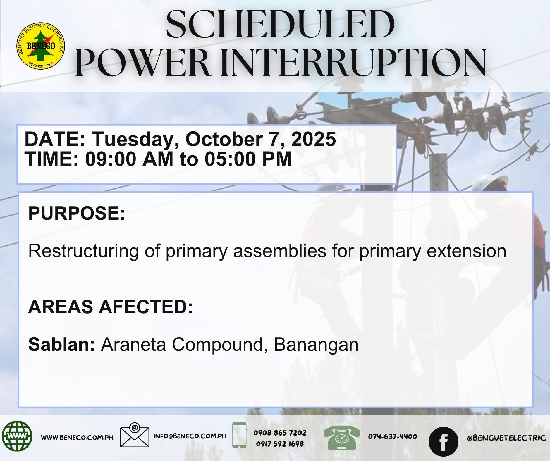 Beneco - Benguet... - Beneco - Benguet Electric Cooperative