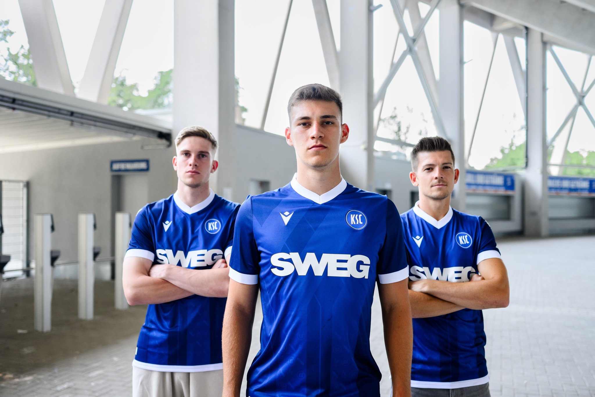 Macron and Karlsruher SC have unveiled the new 24/25 home kit. A 